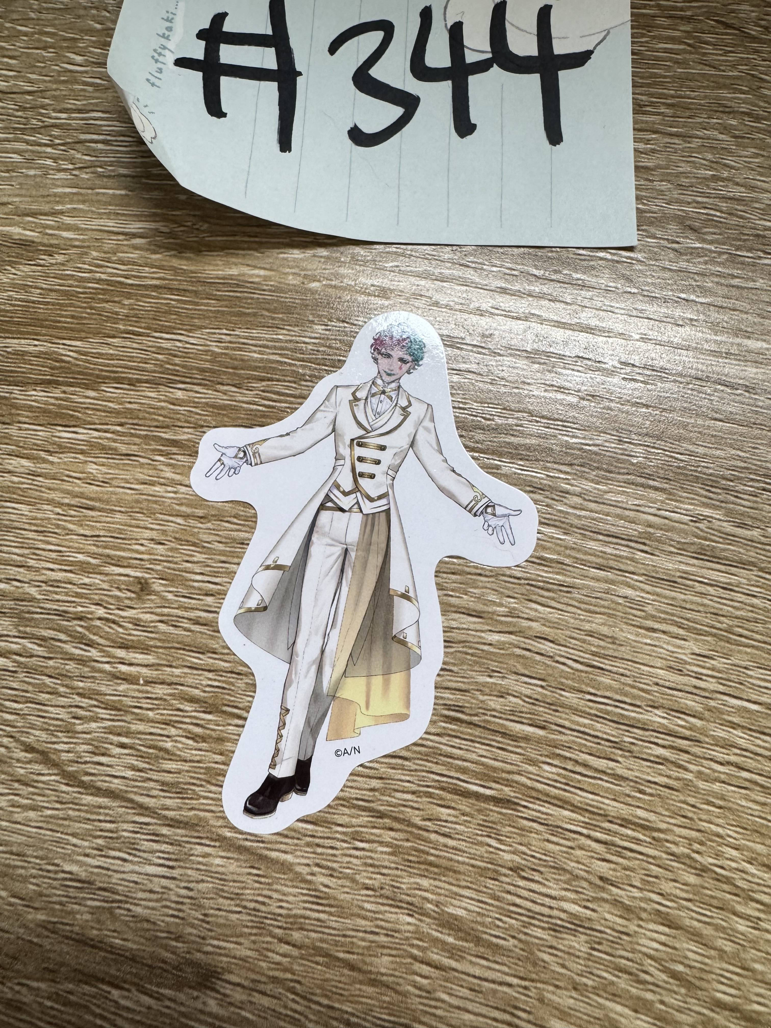 彩虹社  JOE 貼紙#344