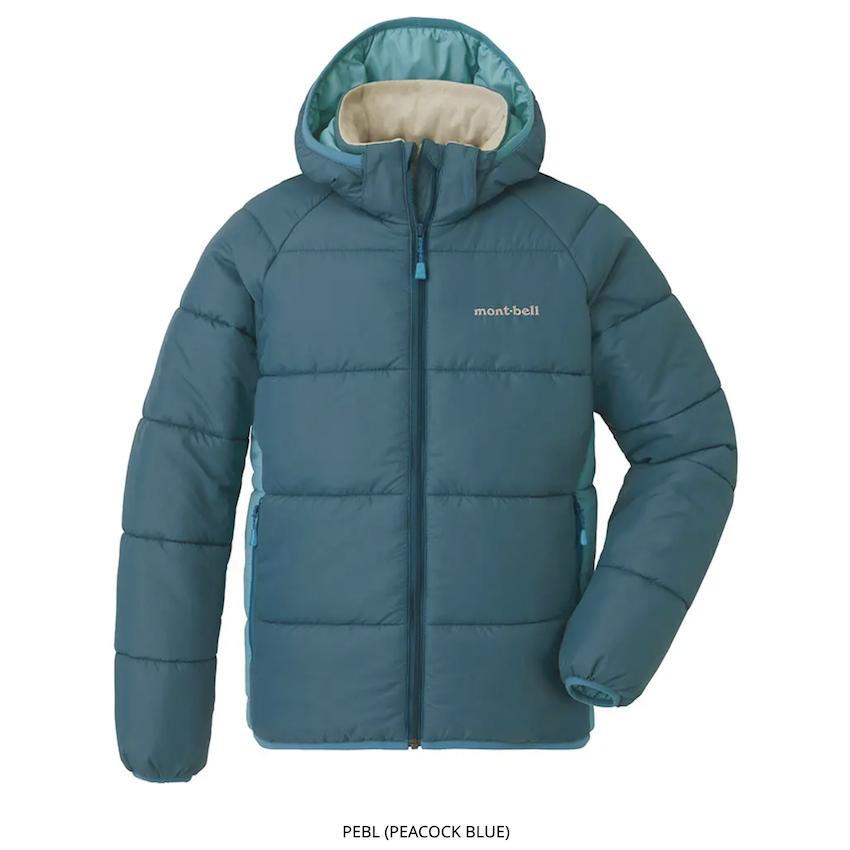 日本 Mont-Bell Thermawrap Warm Parka Kid's 兒童外套