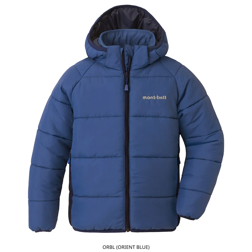 日本 Mont-Bell Thermawrap Warm Parka Kid's 幼童外套