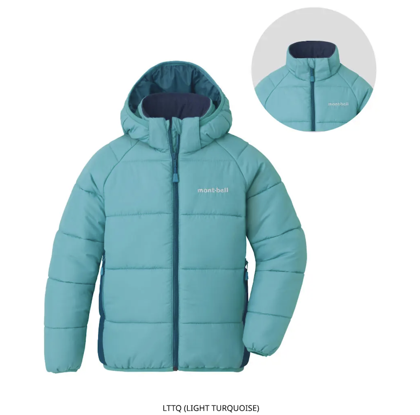 日本 Mont-Bell Thermawrap Warm Parka Kid's 幼童外套