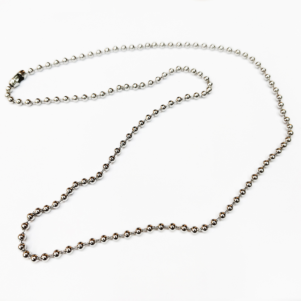 圓珠{鋼}項鍊70公分【十方】155186