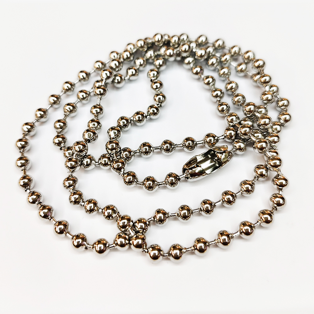 圓珠{鋼}項鍊70公分【十方】155186