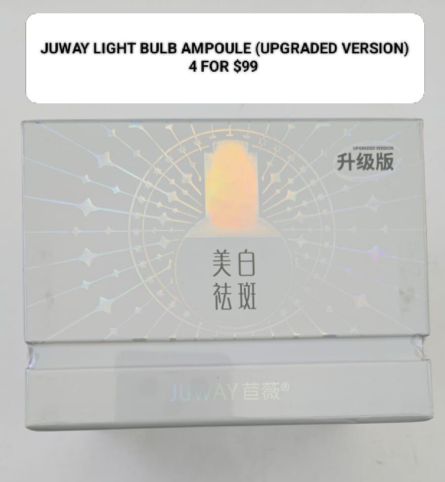4 JUWAY LIGHT BULB AMPOULE  (UPGRADED VERSION)