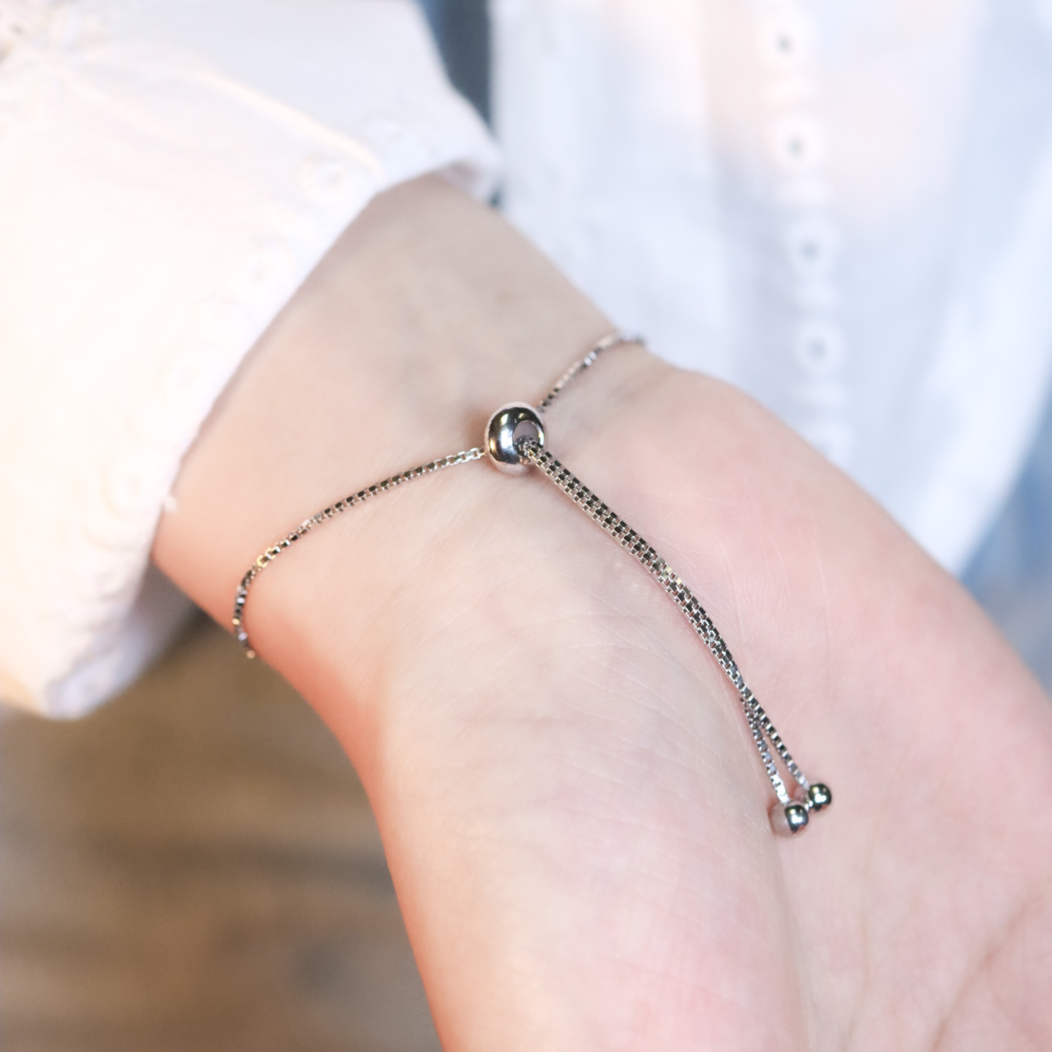 | 925純銀・白金・ 玫瑰金 | 小儀式感手鏈 (銀 / 玫瑰金) | BR1416 |