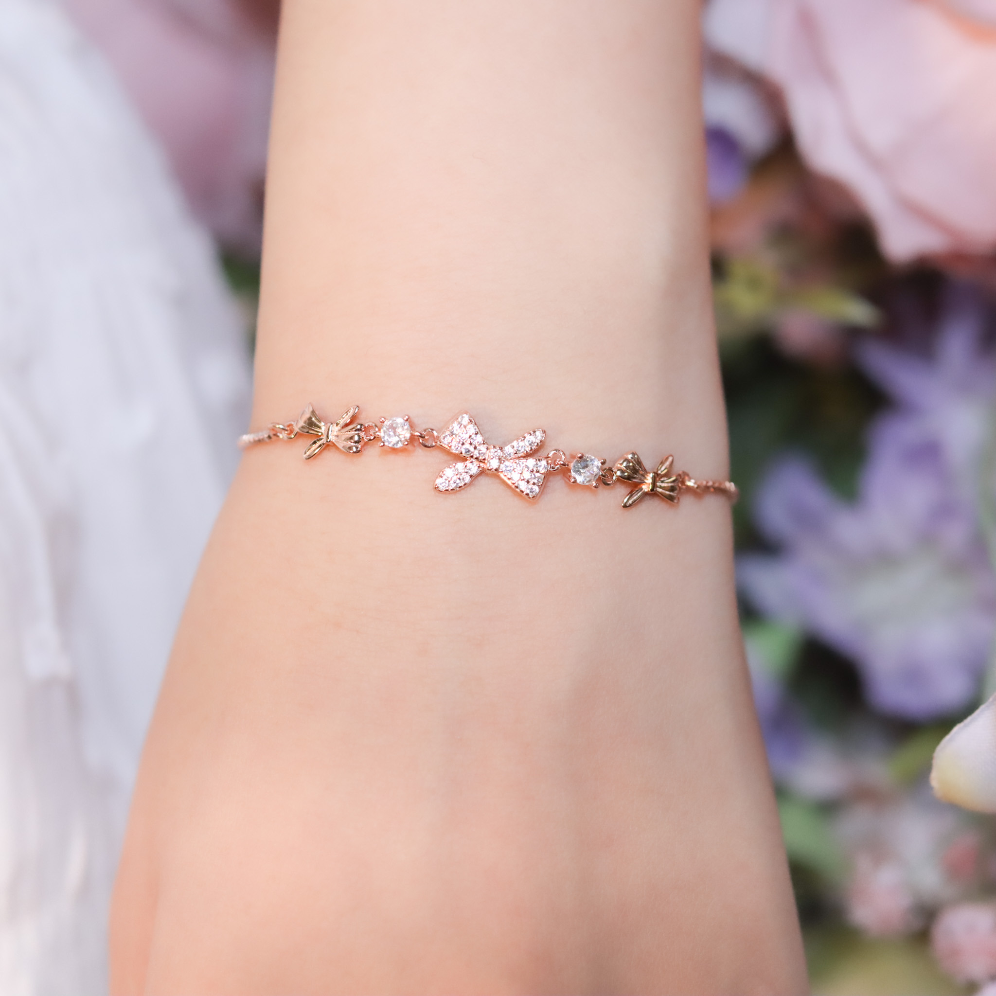 | 925純銀・白金・ 玫瑰金 | 小儀式感手鏈 (銀 / 玫瑰金) | BR1416 |