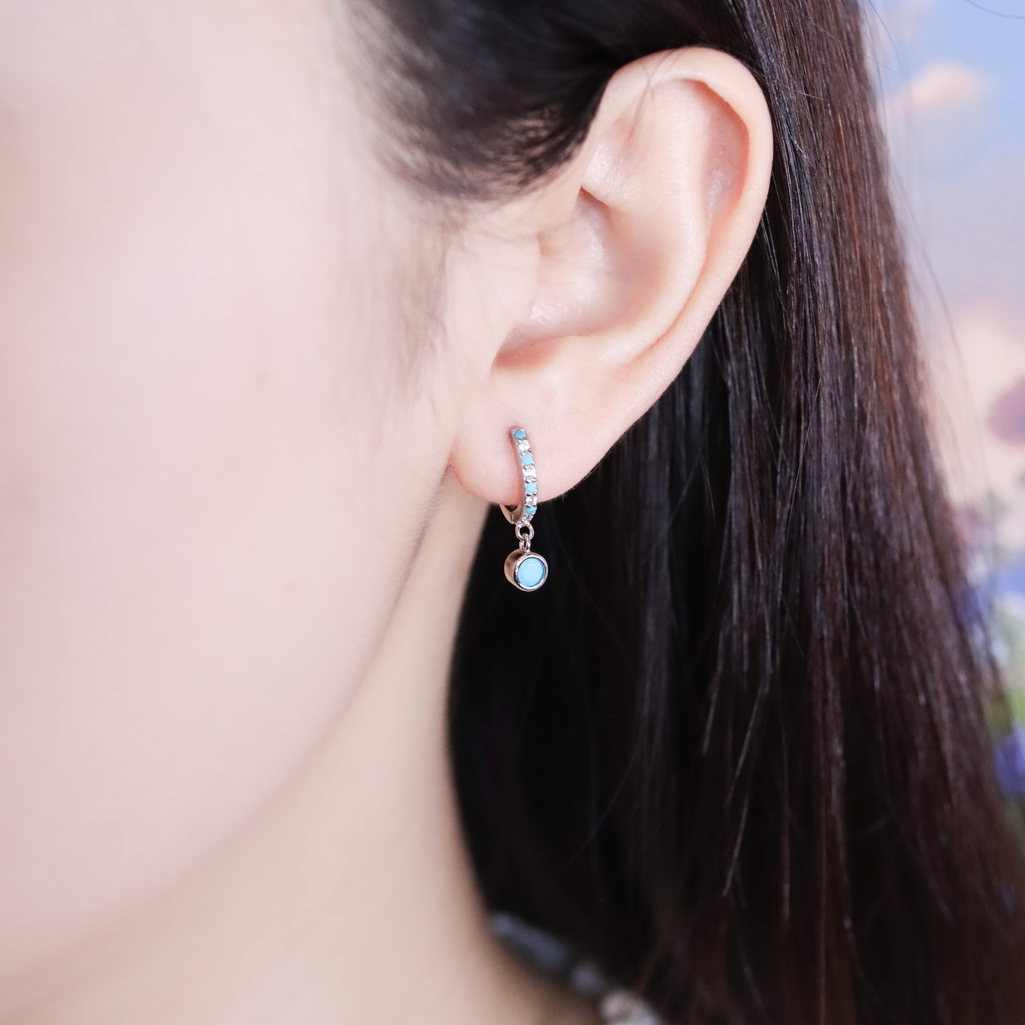 | 925純銀 | 森系氛圍耳環 | EA1059 |