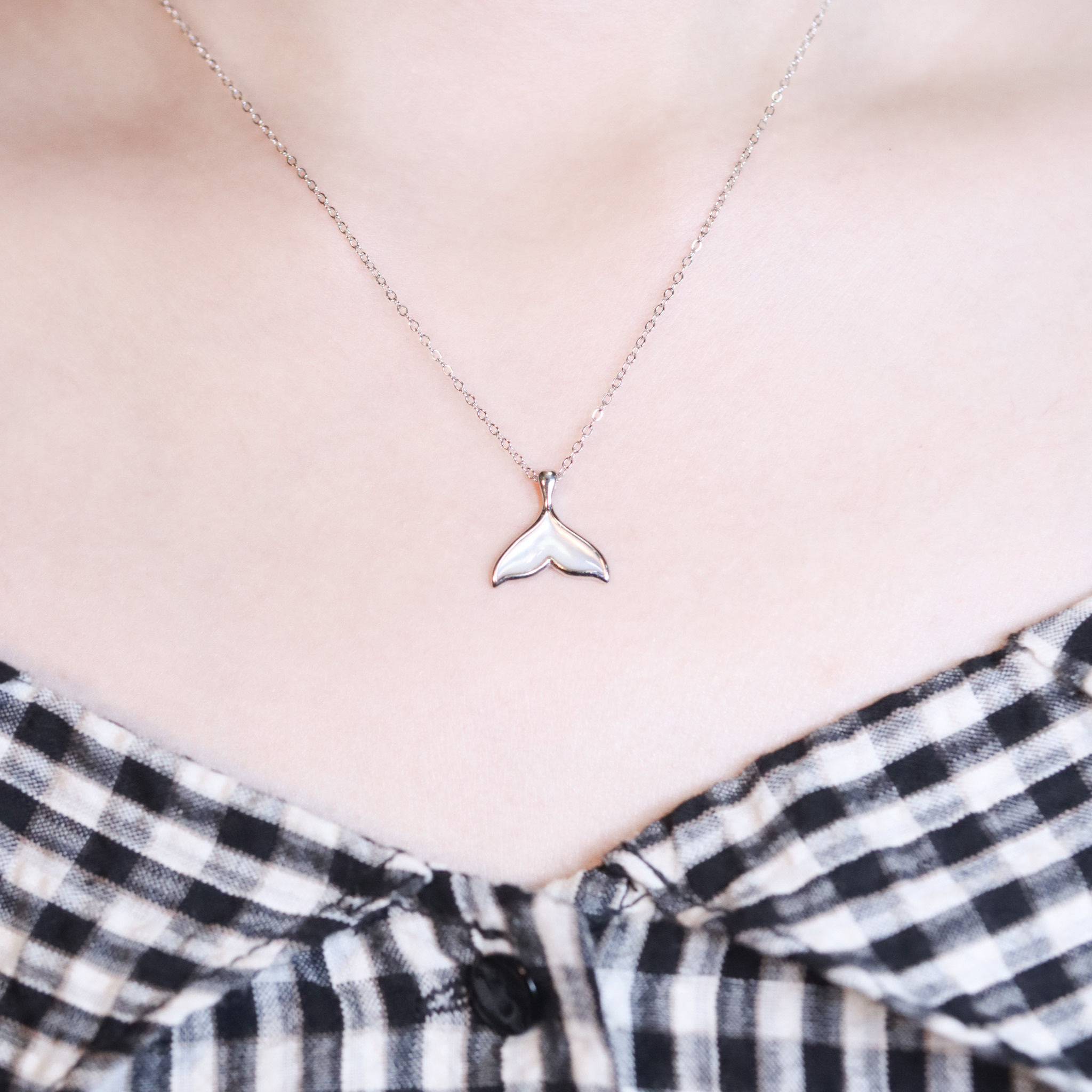 | 925純銀・白金・玫瑰金 | 赤忱勇氣項鍊  (銀/玫瑰金) | NE1499|