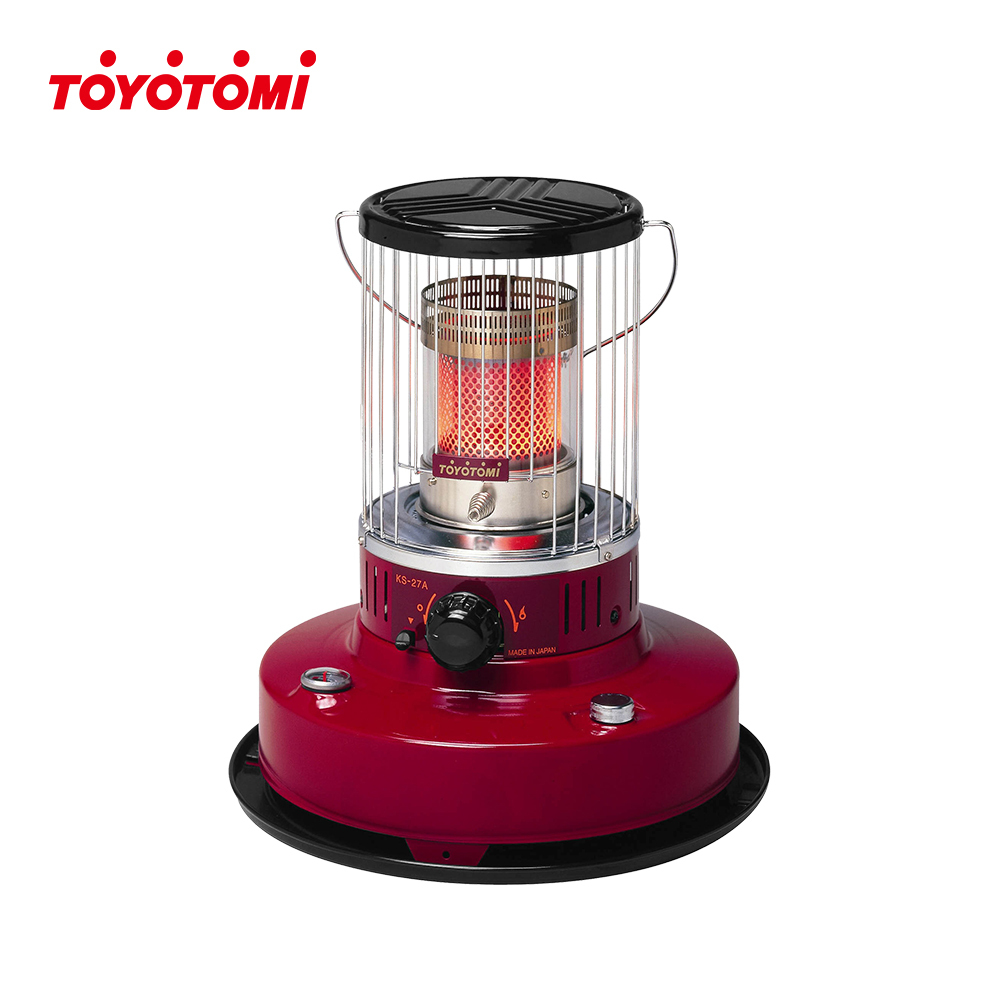台灣雯麗總代理】TOYOTOMI豐臣KS27A-TW日本製傳統式煤油暖爐｜手動點火