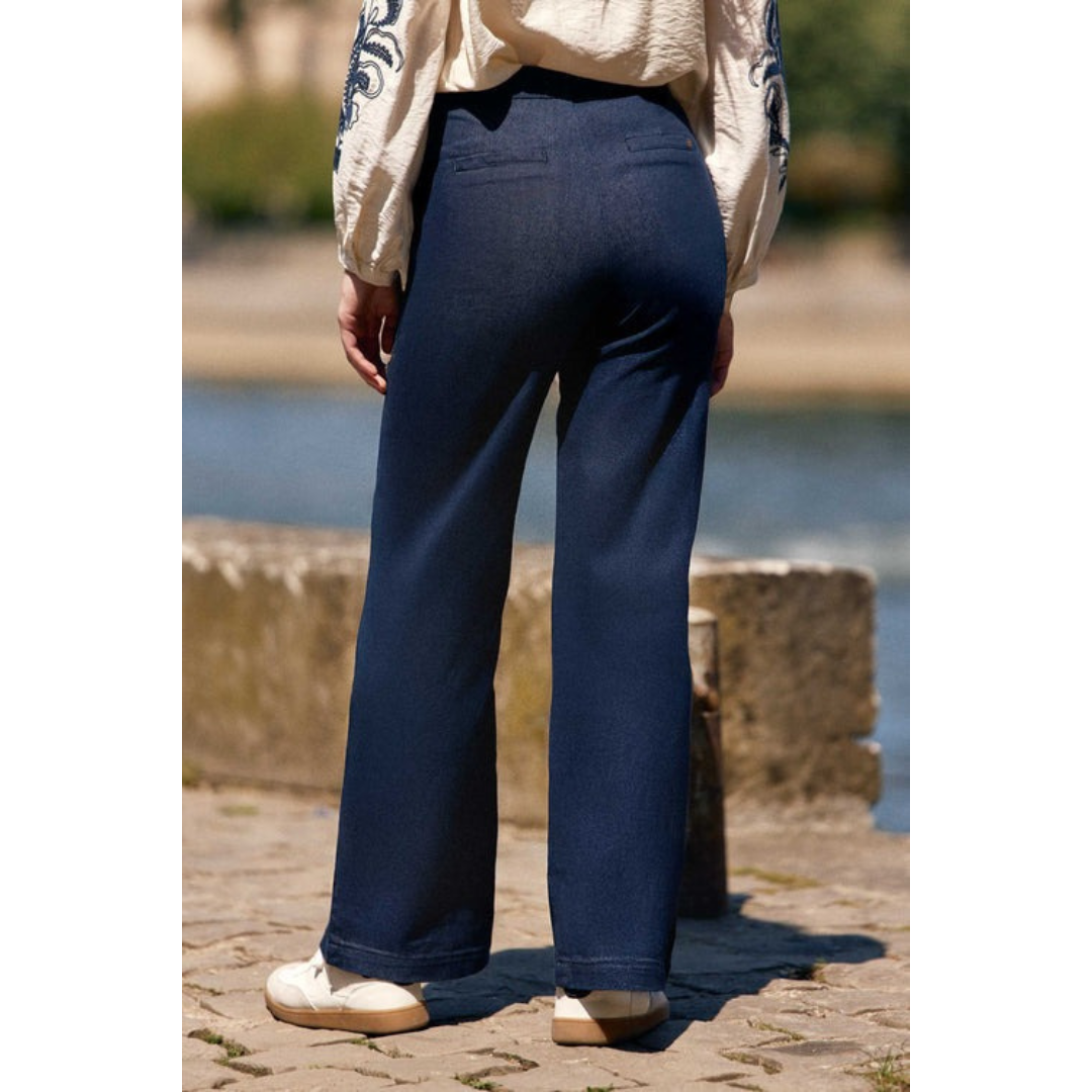 1LP1018-074 LA PETITE ETOILE Pantalon Pants Blue #PAULIE-P102521C8H/98-BRUT (C-EU-E)