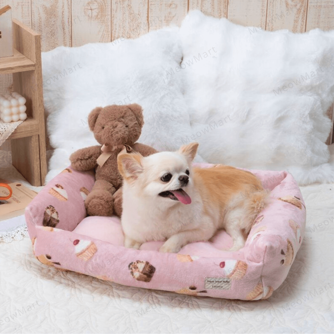 日本Tassu杯子蛋糕超極暖貓床