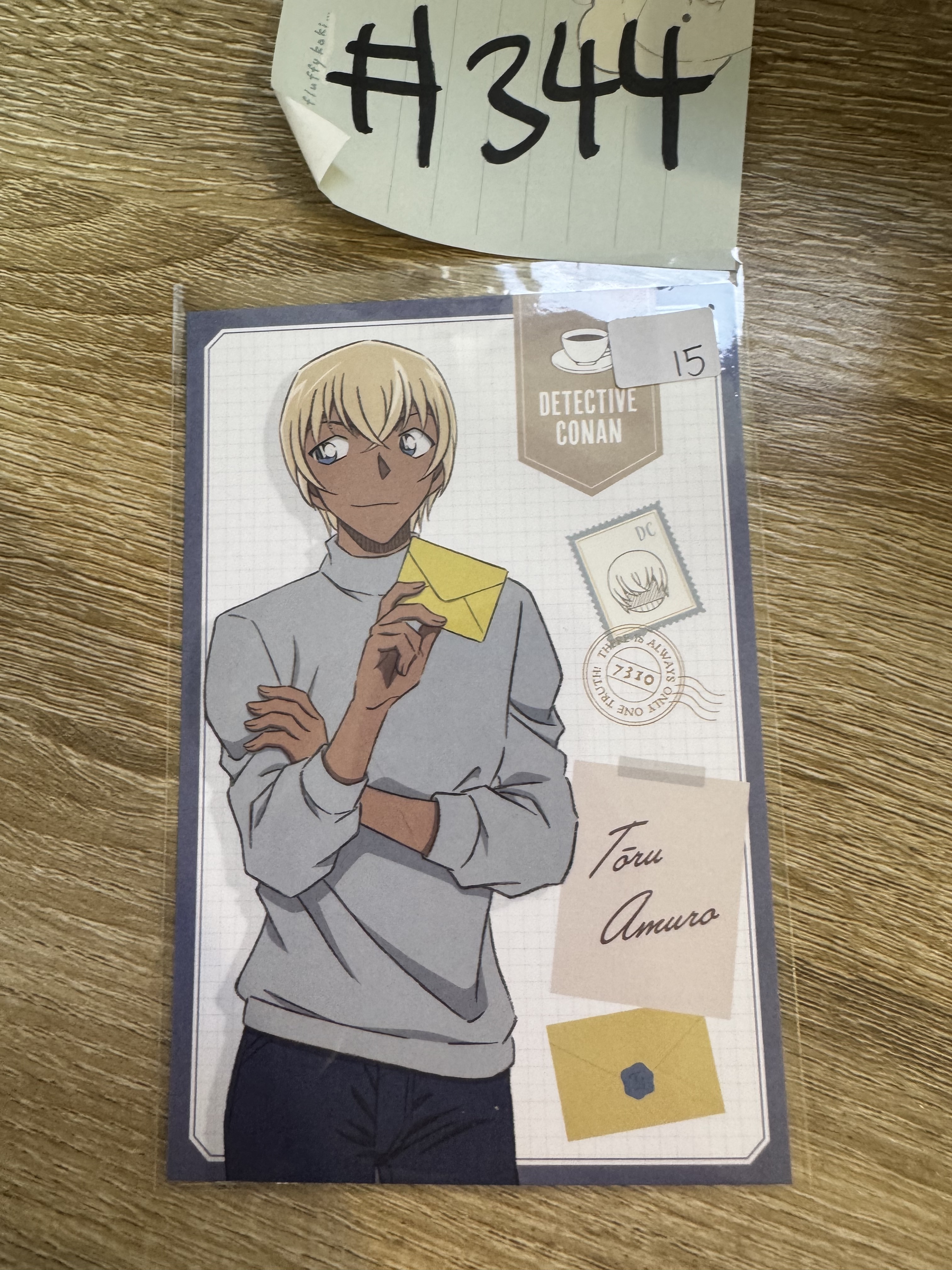 名偵探柯南 安室 明信片#344