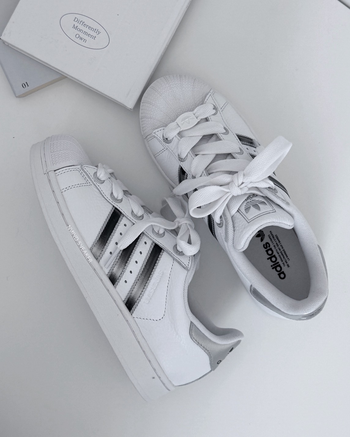 <快速出貨> ADIDAS SUPERSTAR II 銀白