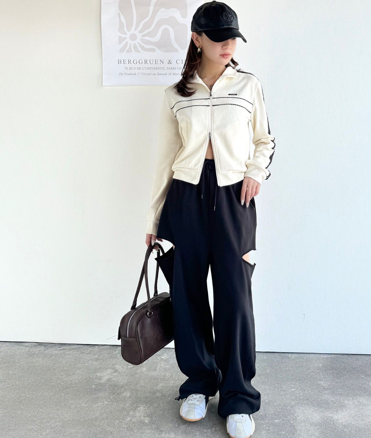 【預購】JN101801 mily bilet 女裝雙拉鏈運動風外套