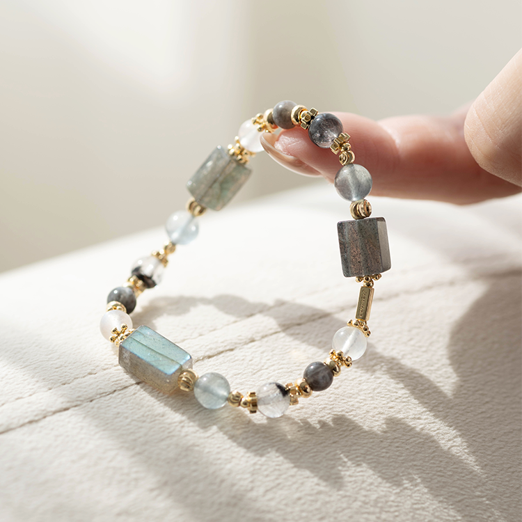 不確定性：拉長石｜藍月光｜藍兔毛｜黑銀鈦｜星輝骨幹