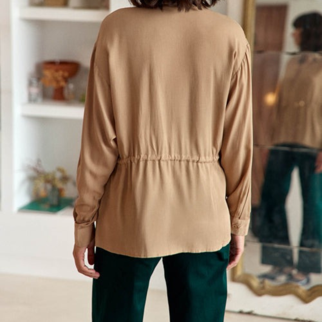 1LP1018-085 LA PETITE ETOILE Blouse Beige #CLARIS-C102522S3A/13-BEIGE (C-EU-E)