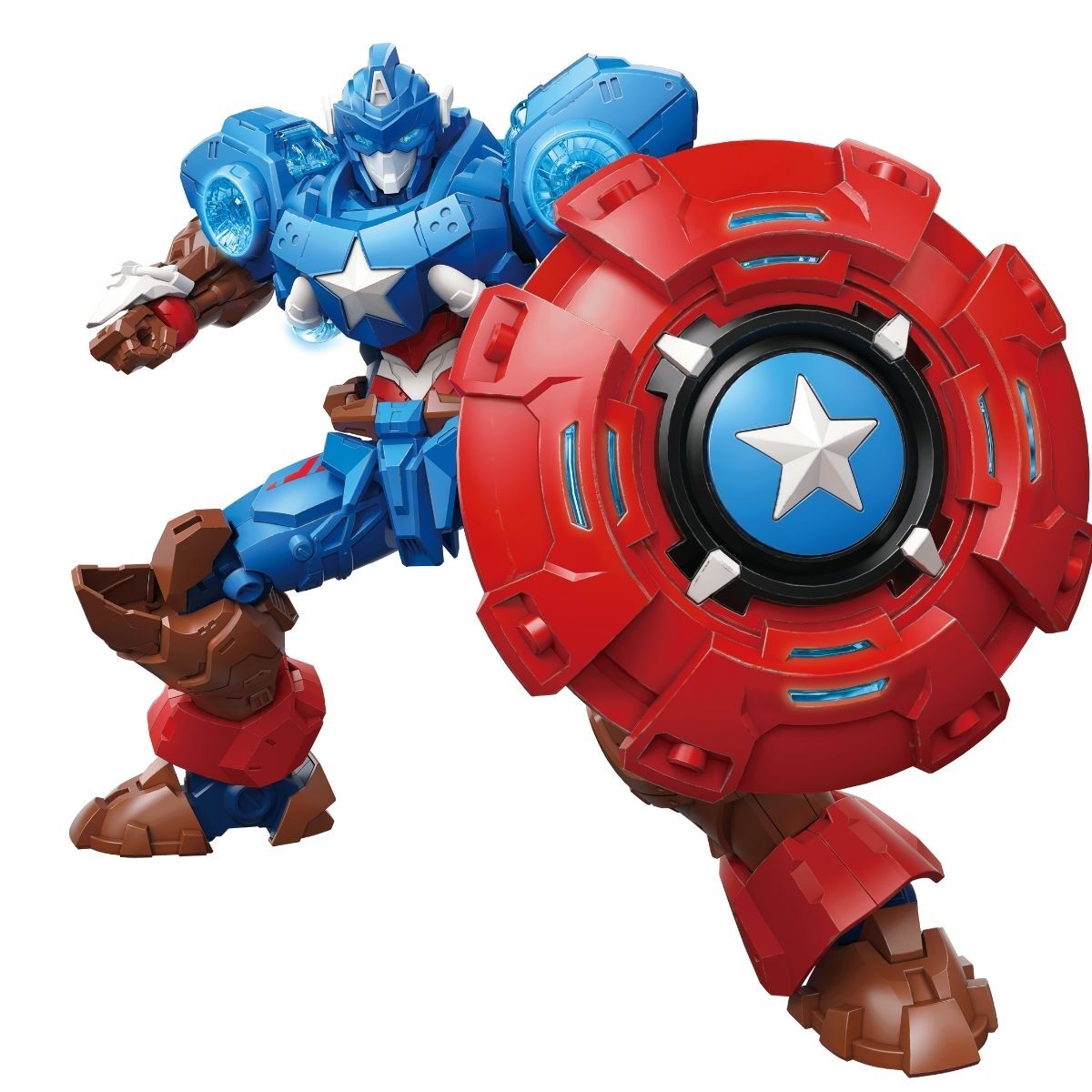 Marvel NOVA 機甲系列 美國隊長