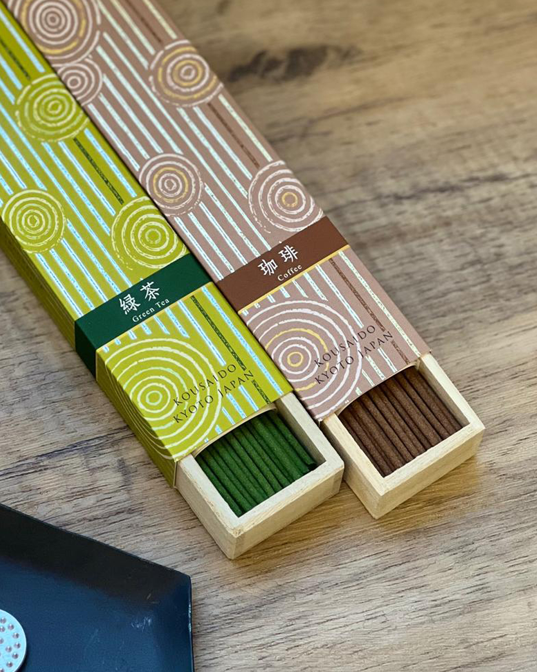 京都 百樂香 線香 綠茶｜香彩堂