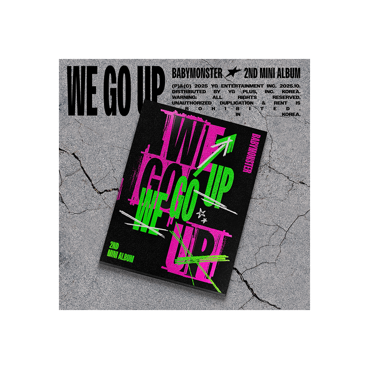 BABYMONSTER 2nd MINI ALBUM [WE GO UP] 🎁 UP Ver.