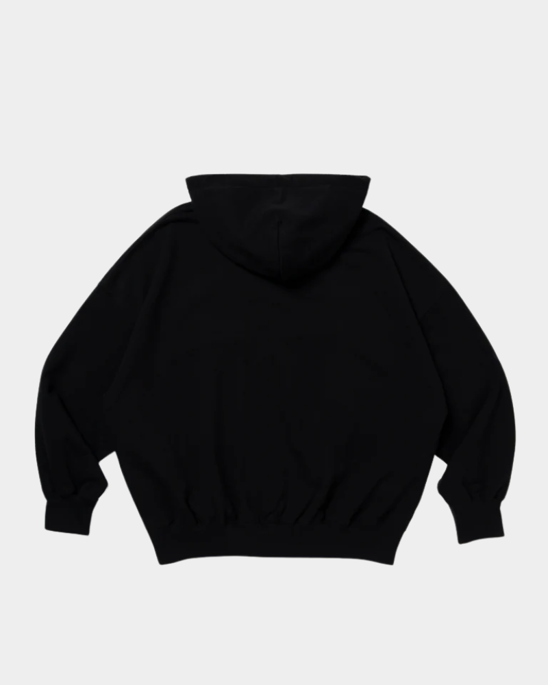 COOTIE PRODUCTIONS - Plain Sweat Zip Hoodie / BLACK