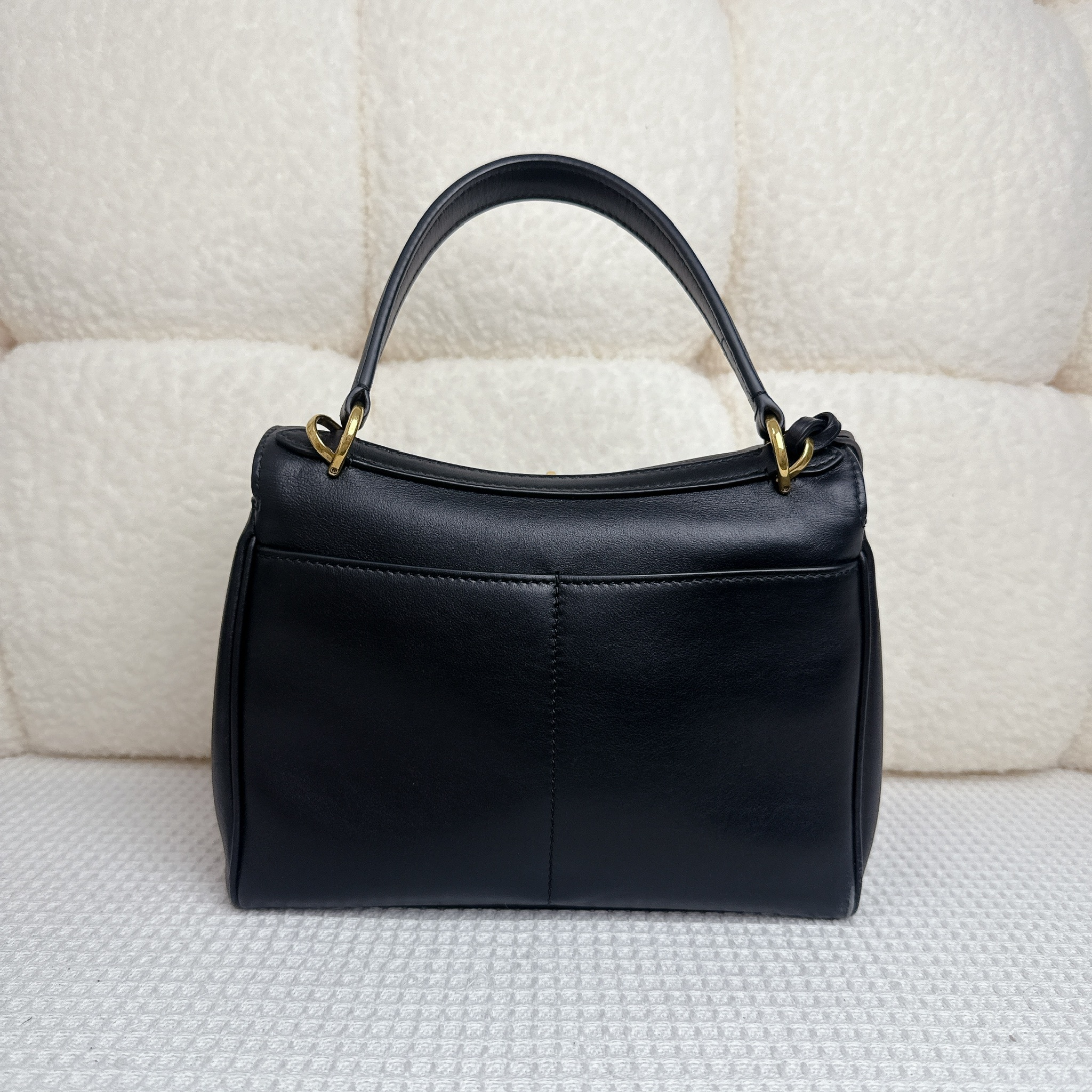 Balenciaga Rodeo Small Leather Bag - Black / Ghw