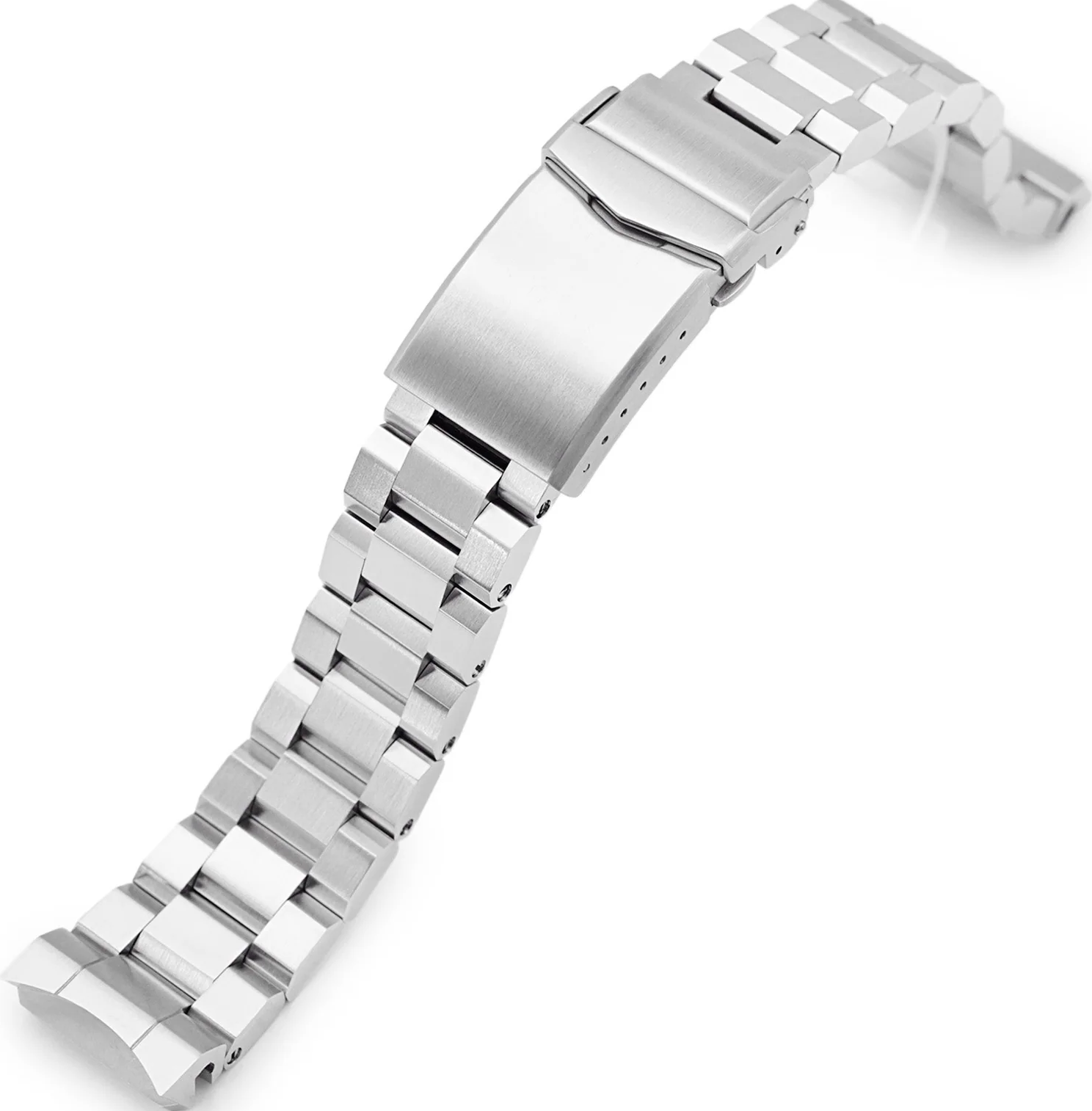 萬年鐘錶 - 太空人錶帶 SEIKO精工  300M  機械錶代用錶帶  SBDX001 SBDX017 SBDX023 凱撒三板式不鏽鋼 V形潛水扣專用帶錶帶  SS201820B054