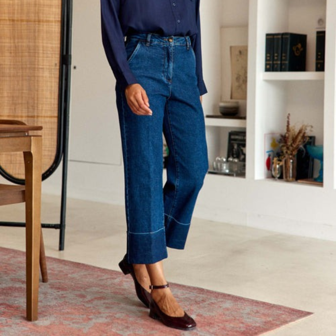 1LP1018-095 LA PETITE ETOILE Jeans Blue #PARLY-P202522D9H/94-WASH (C-EU-E)