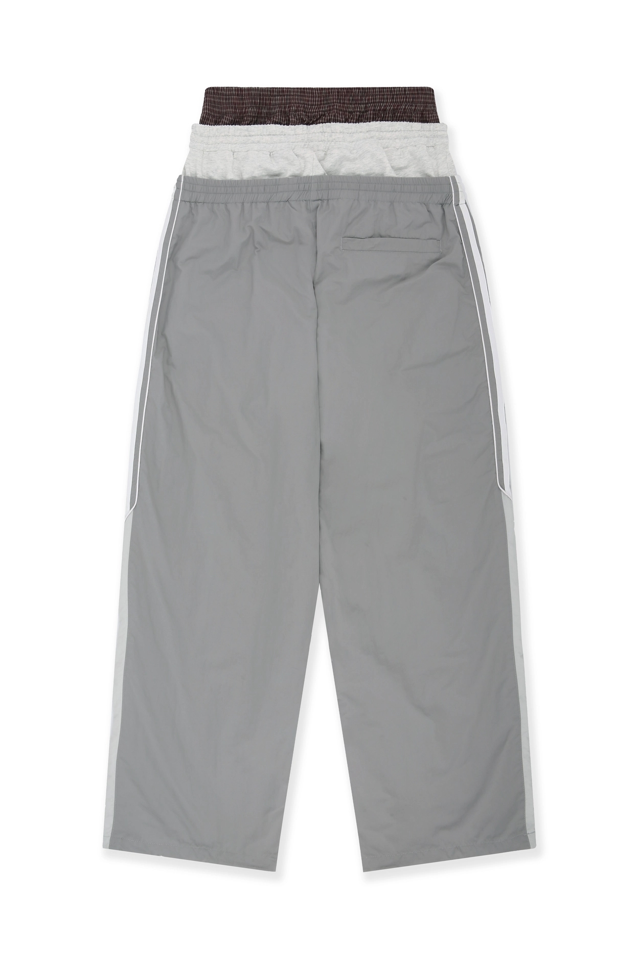 Protocol Index｜3 Layered Track Pants (Grey)