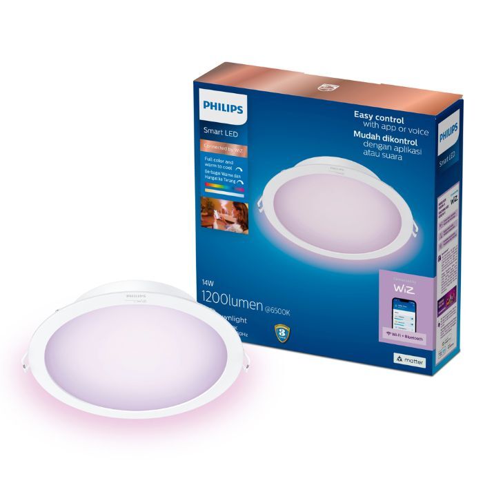 Philips Wiz 6″ 智能彩光筒燈