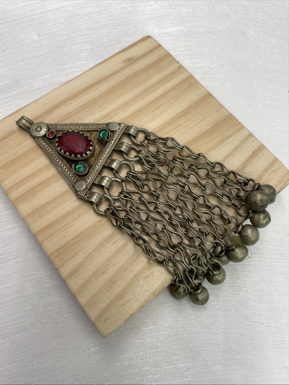 No.34三角形阿富汗鈴鐺墜飾 11cm