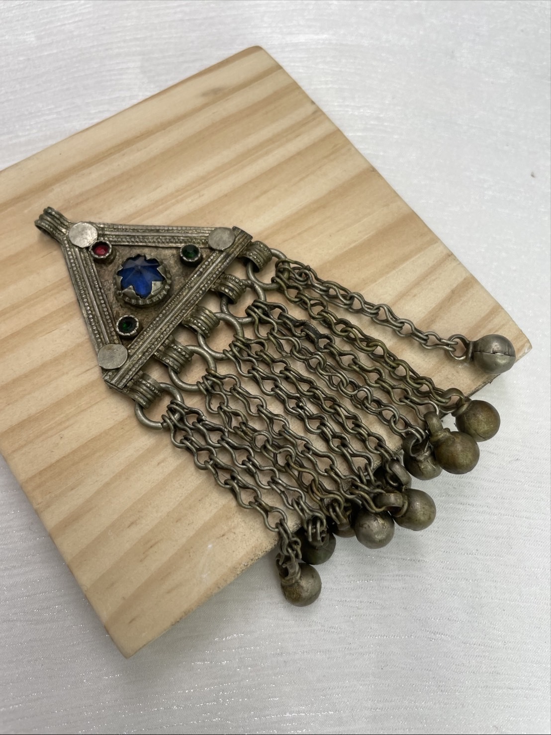 No.35三角形阿富汗鈴鐺墜飾 10cm