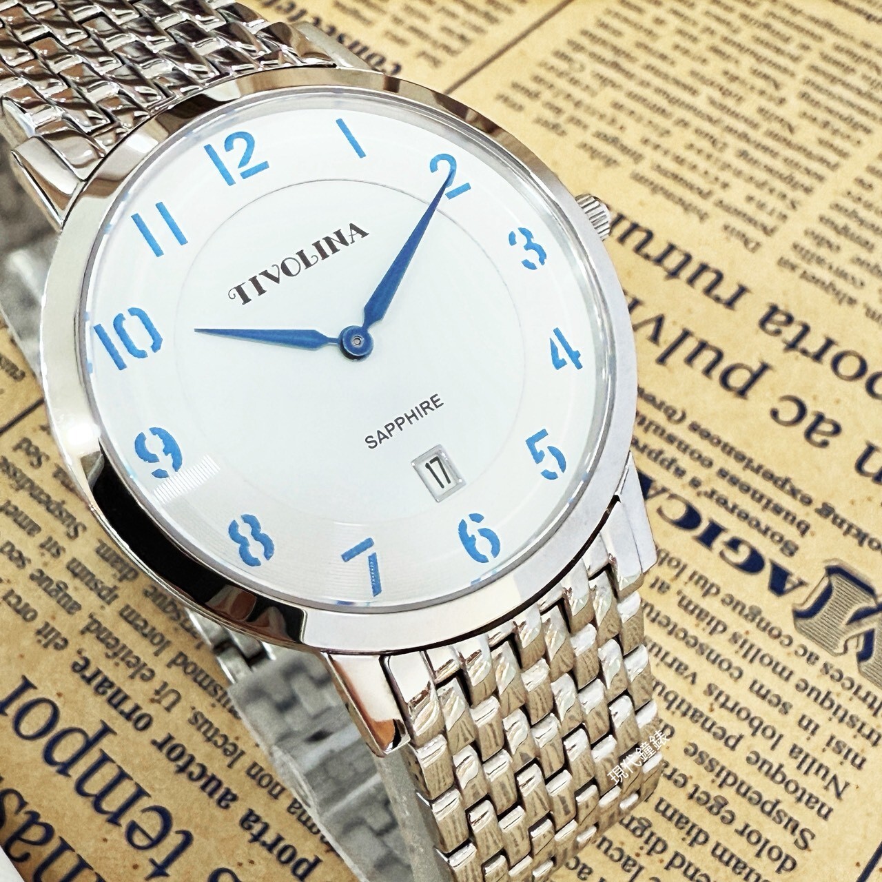 【TIVOLINA 小紅帽】阿拉伯數字腕錶MAW3727-BA 38mm 現代鐘錶