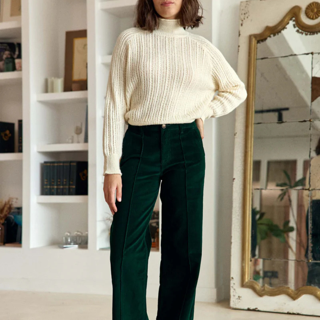 2CS1018-099 LA PETITE ETOILE Mavi Pull Ecru #MAVI-M112522J0A/11-ECRU (CS)