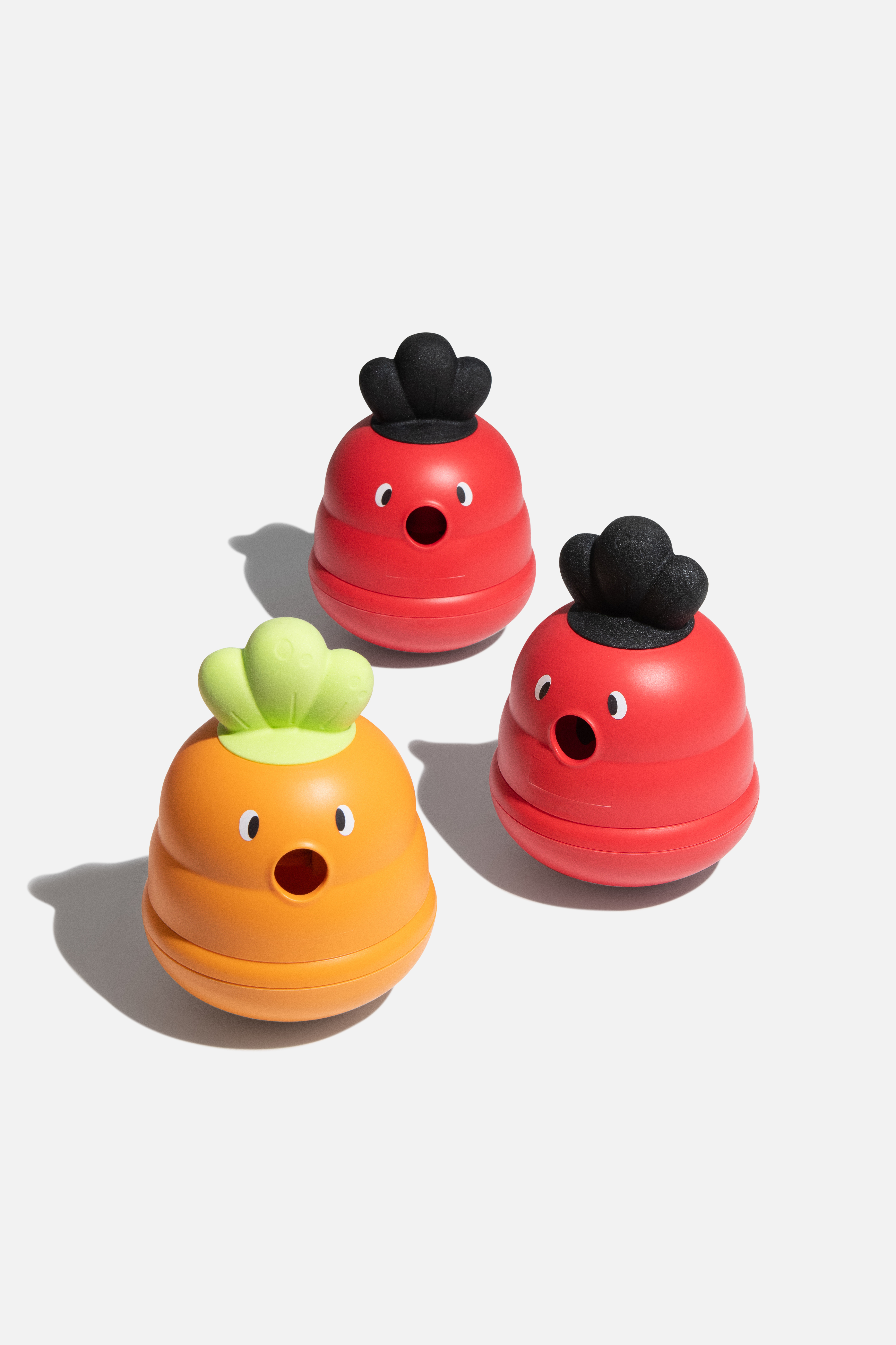 蘿蔔不倒翁漏食玩具