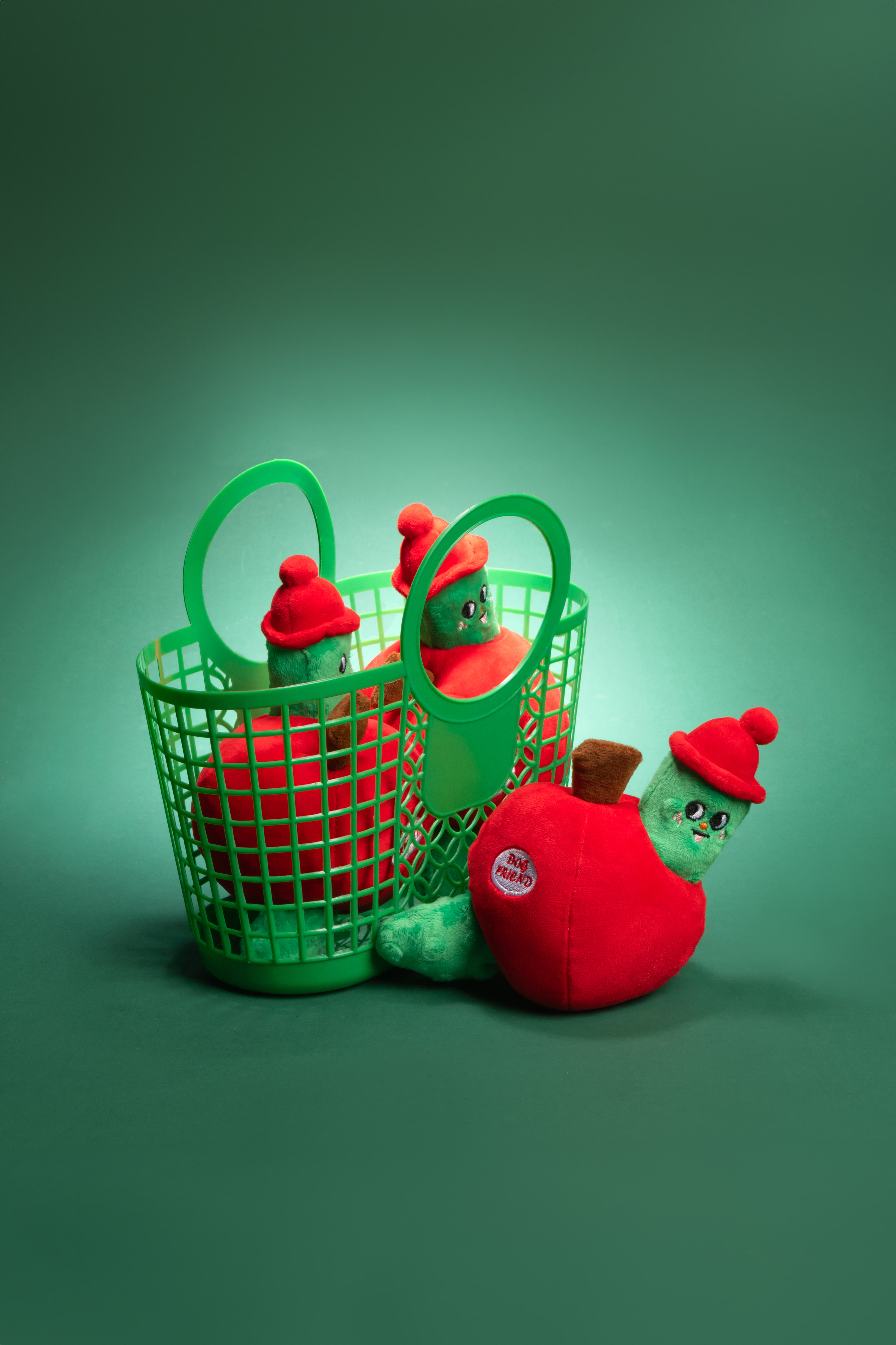 蘋果毛毛蟲藏食玩具