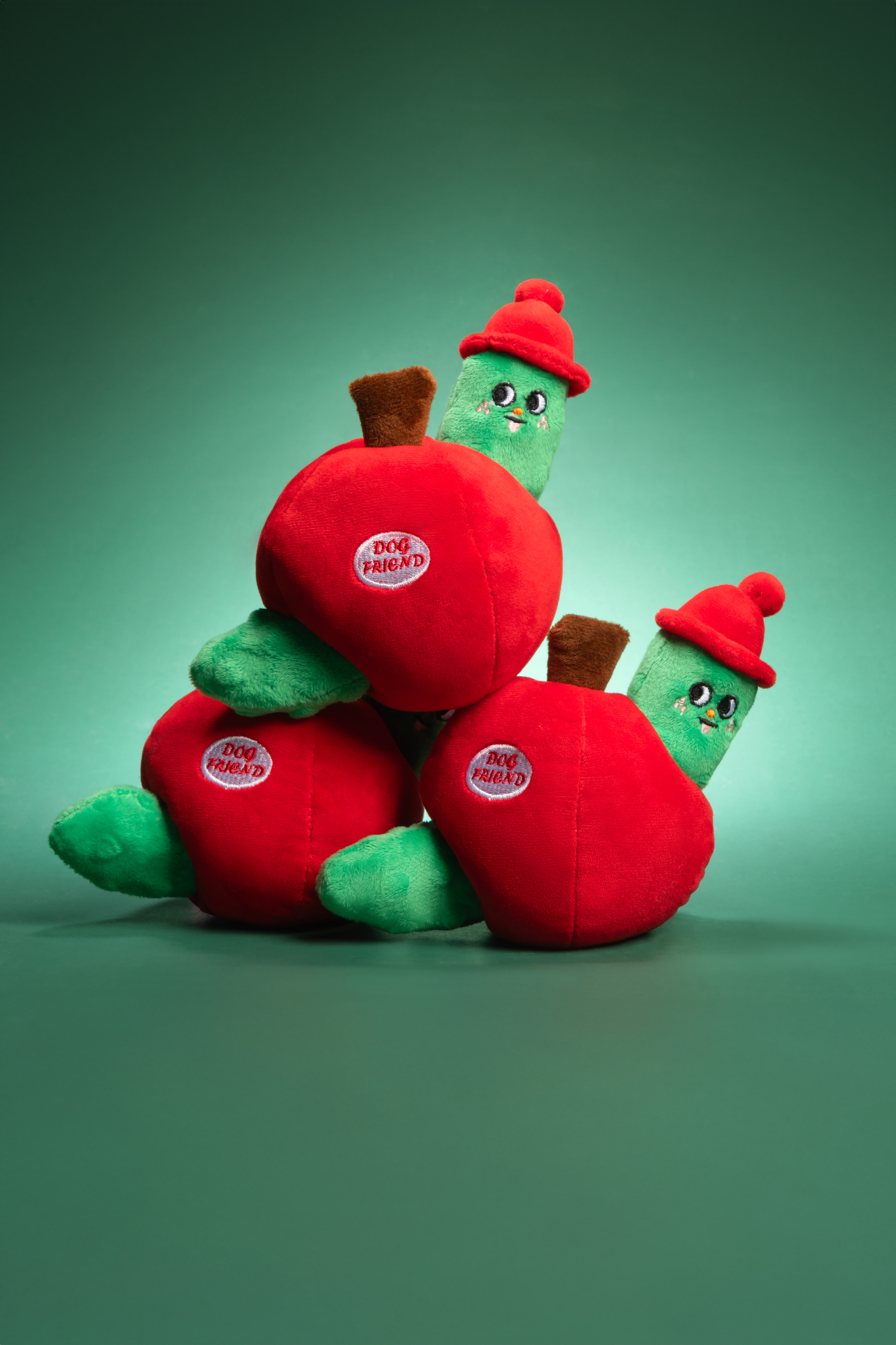 蘋果毛毛蟲藏食玩具