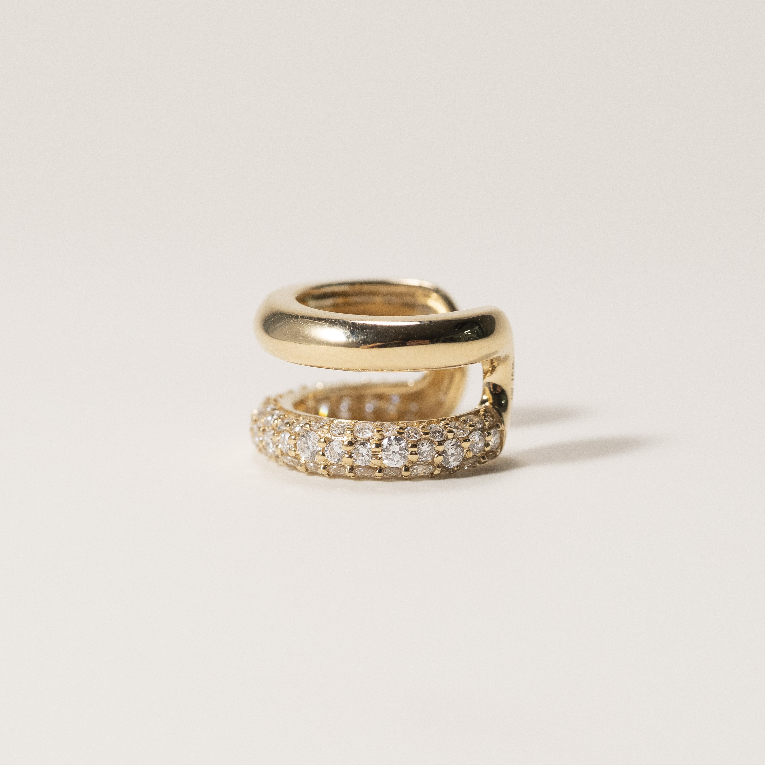 18K Veloura Diamond Ear Cuff