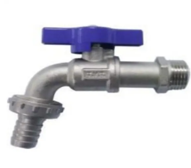 "TYT"長身藍柄波子龍頭1/2"X3/4"(蝴蝶柄)