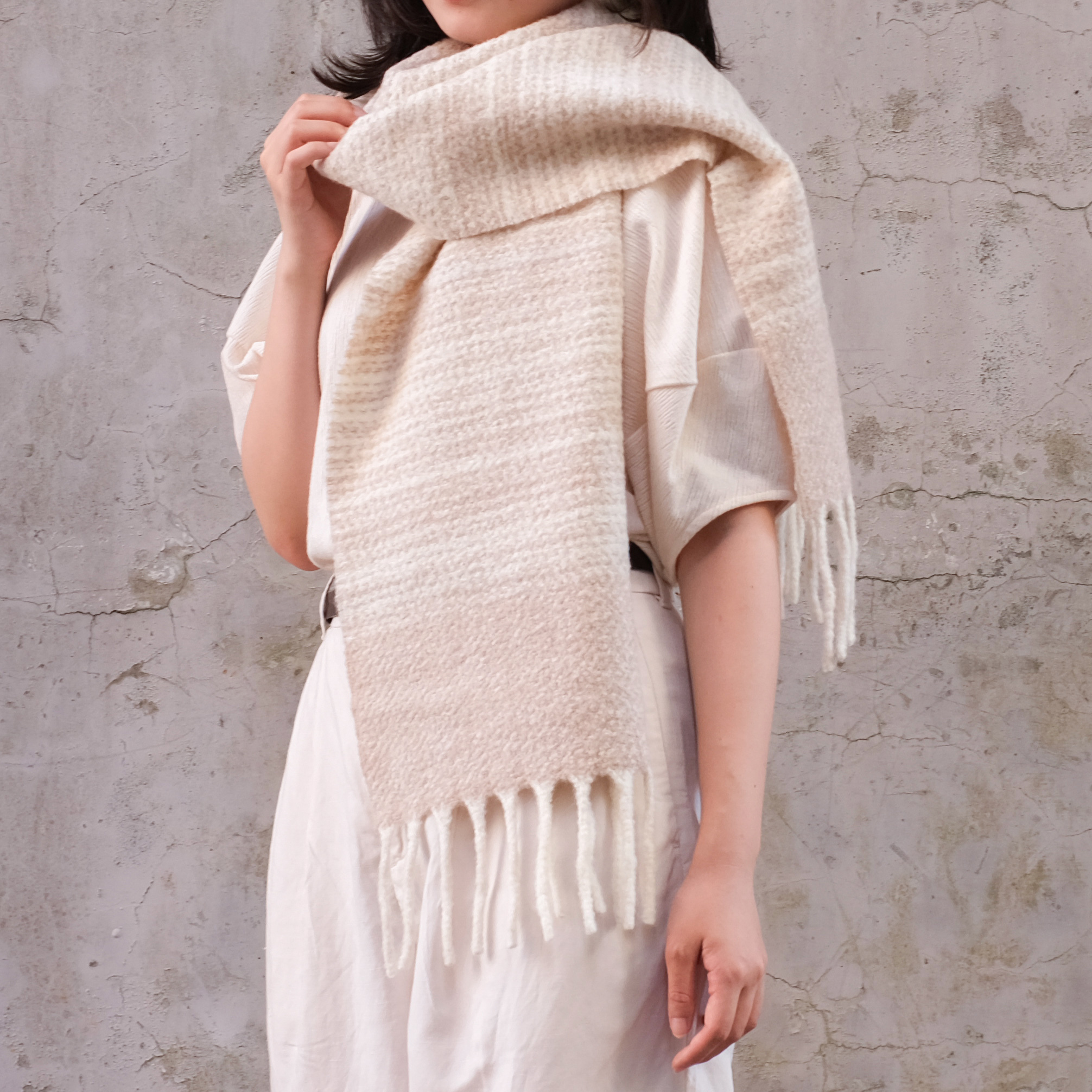 安地斯羊駝圍巾｜穗影｜秘魯