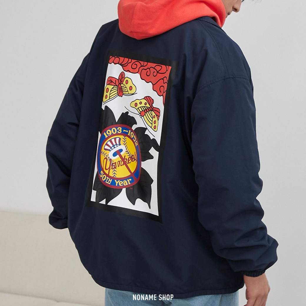 MLB 獨家 背面 印花 教練外套 三色 (男款)