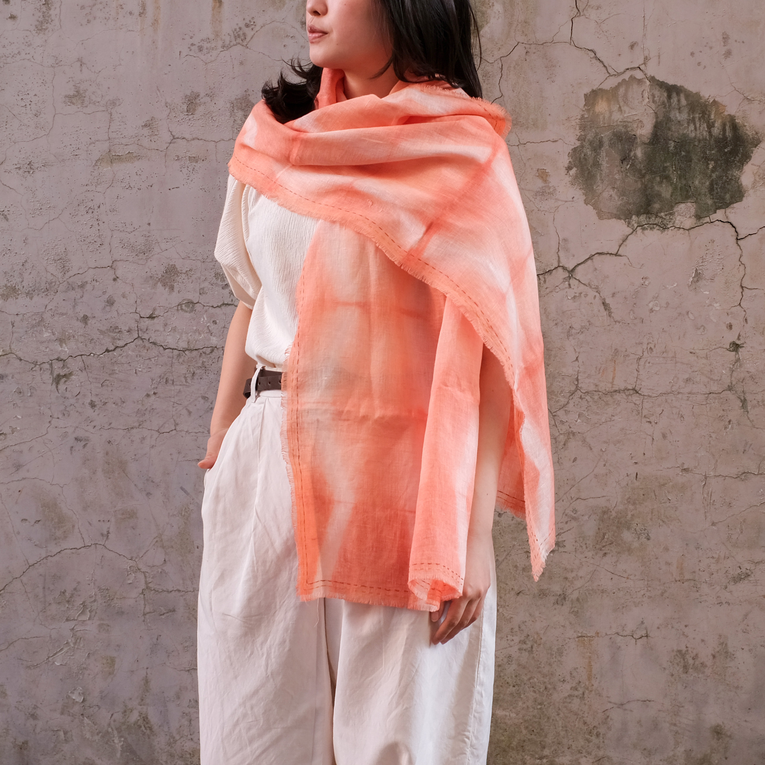 流離工藝｜沙石紮染披肩｜厄利垂亞、衣索比亞、蘇丹、葉門