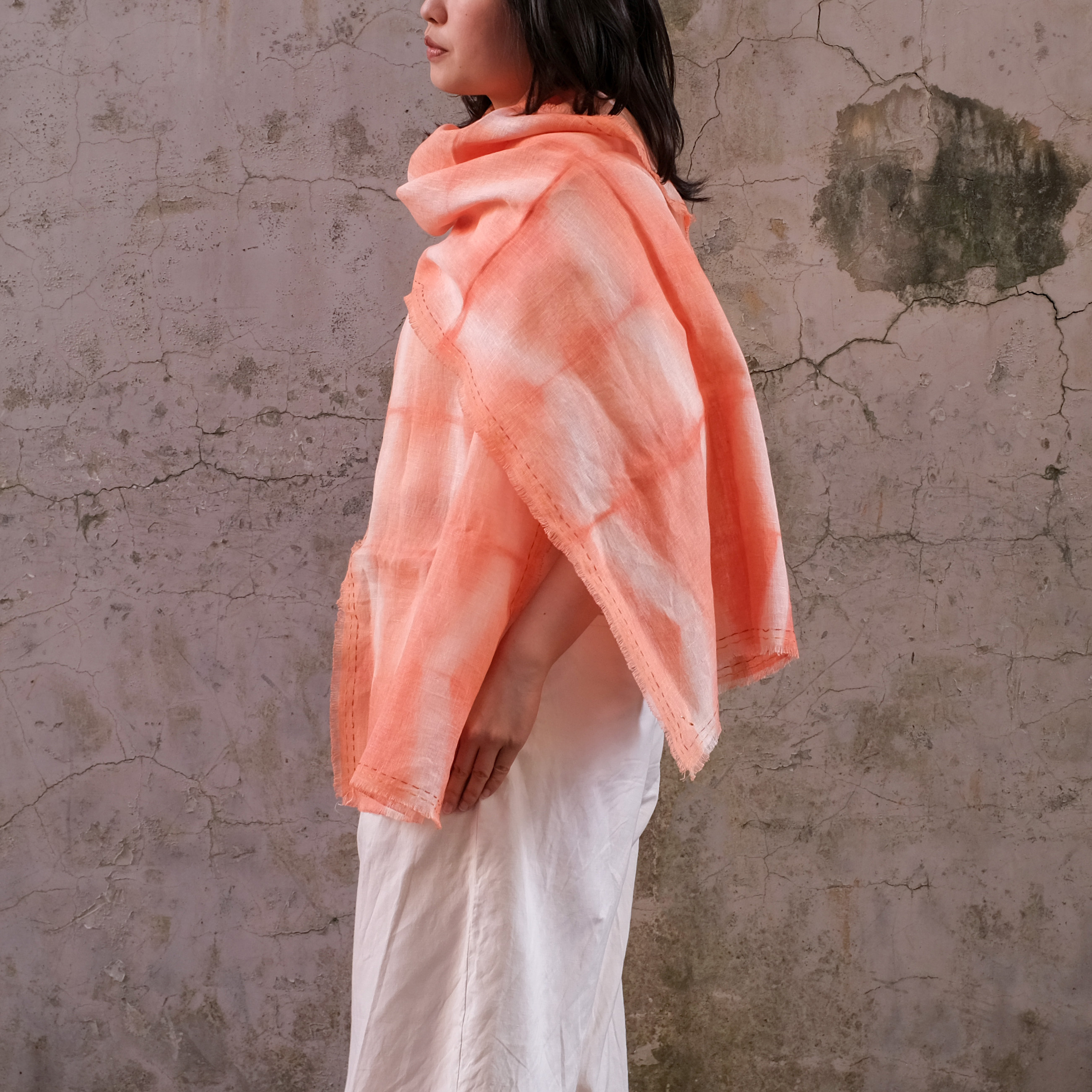 流離工藝｜沙石紮染披肩｜厄利垂亞、衣索比亞、蘇丹、葉門