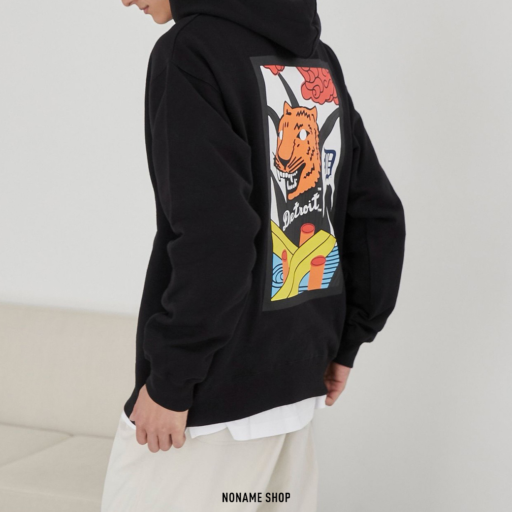 MLB 獨家 背面 印花 連帽 帽T 五色 (男款)