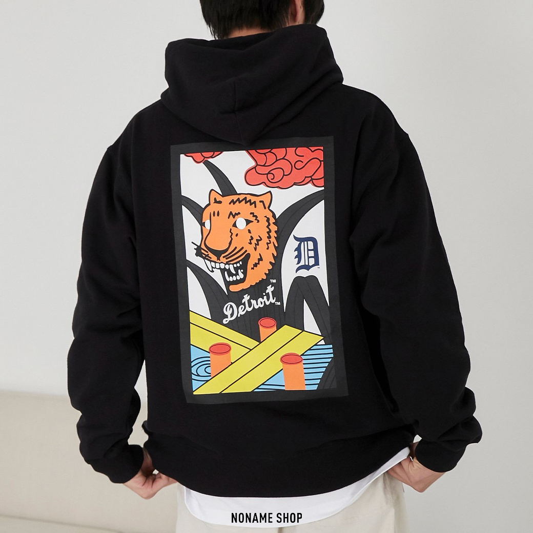 MLB 獨家 背面 印花 連帽 帽T 五色 (男款)