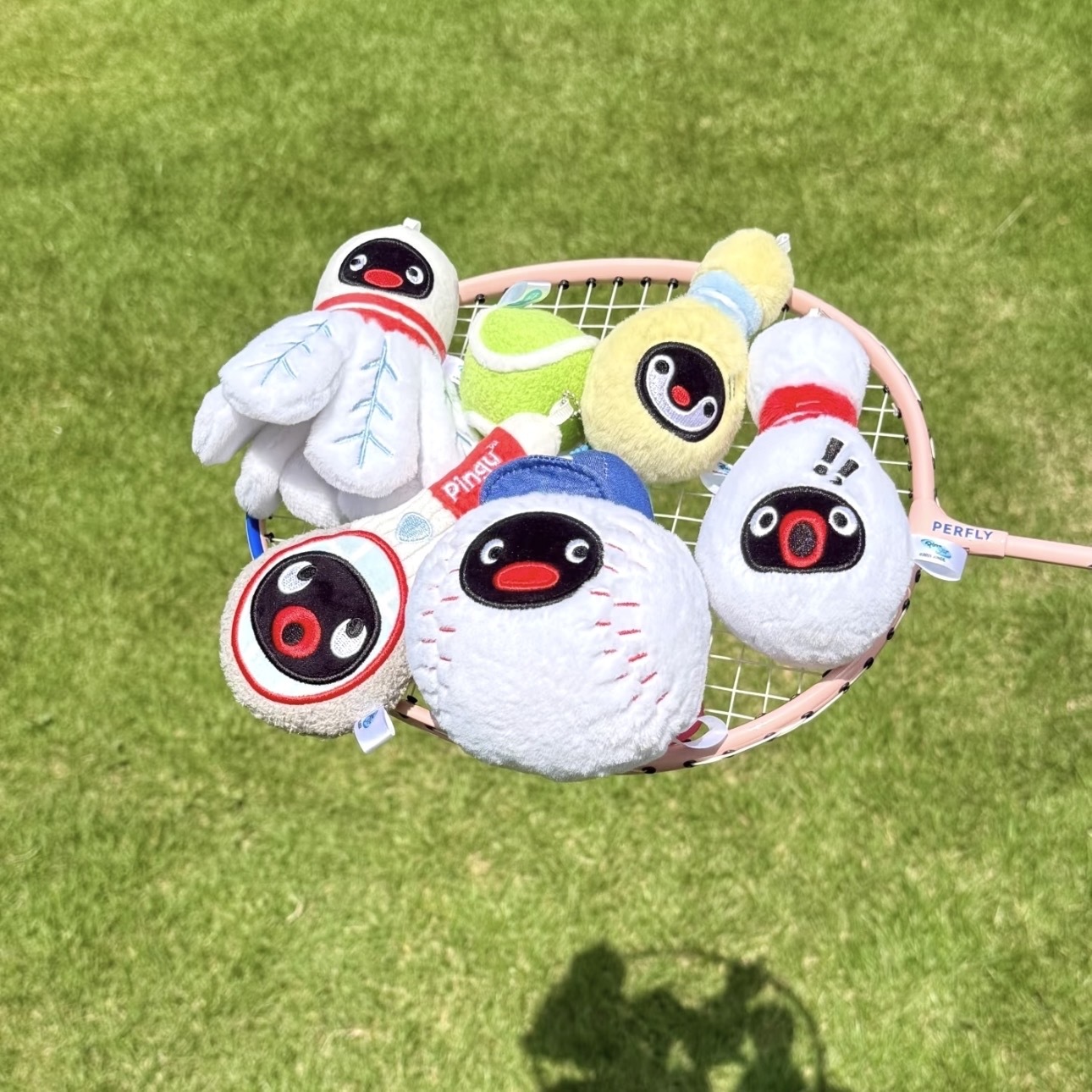 PINGU 企鵝家族 運動會系列 毛絨吊飾 正版授權 送禮 裝飾