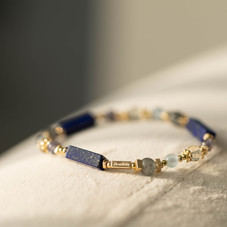 理性不滿足：青金石｜藍兔毛｜菫青石｜藍髮晶｜黃金拉長