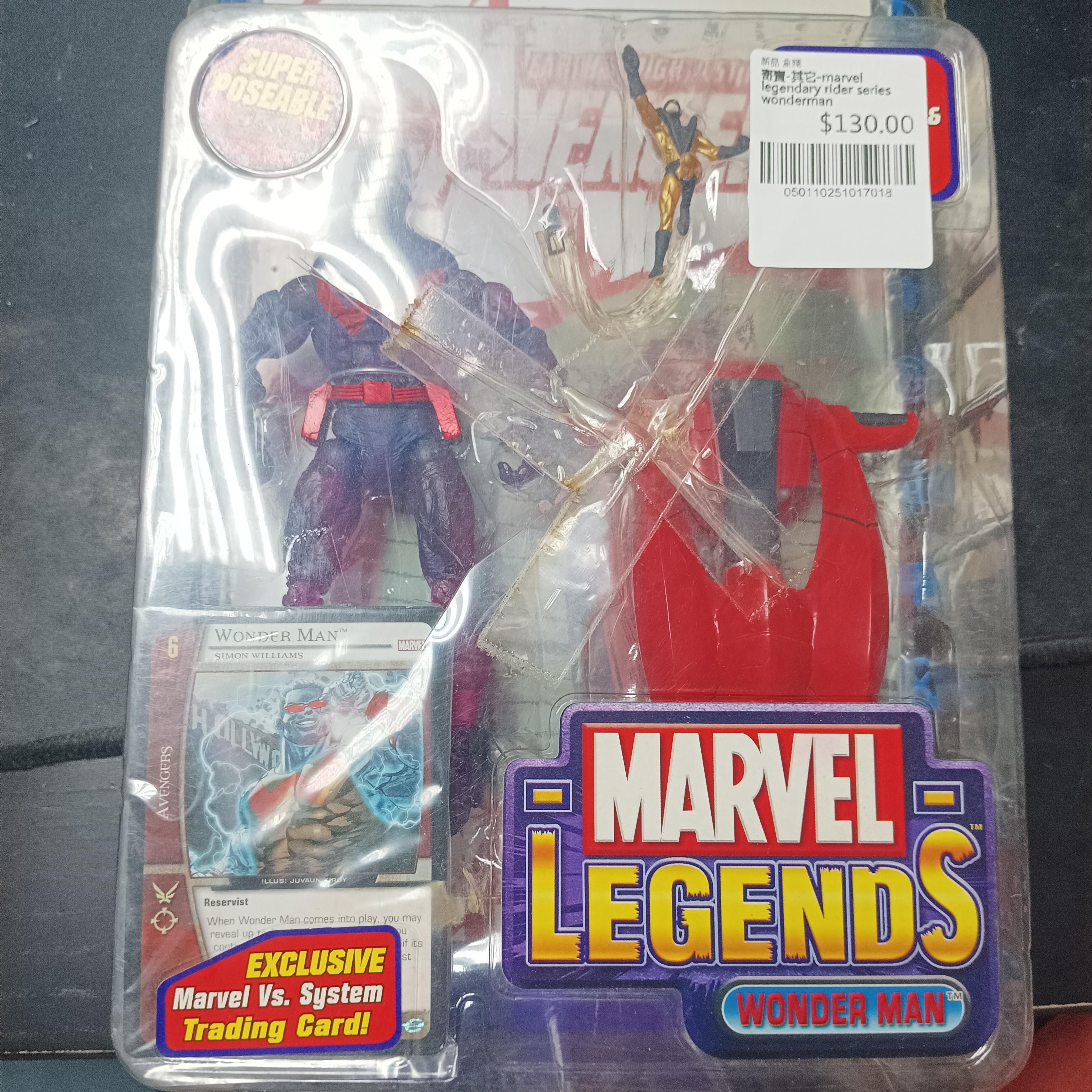 寄賣-其它-marvel legendary rider series wonderman