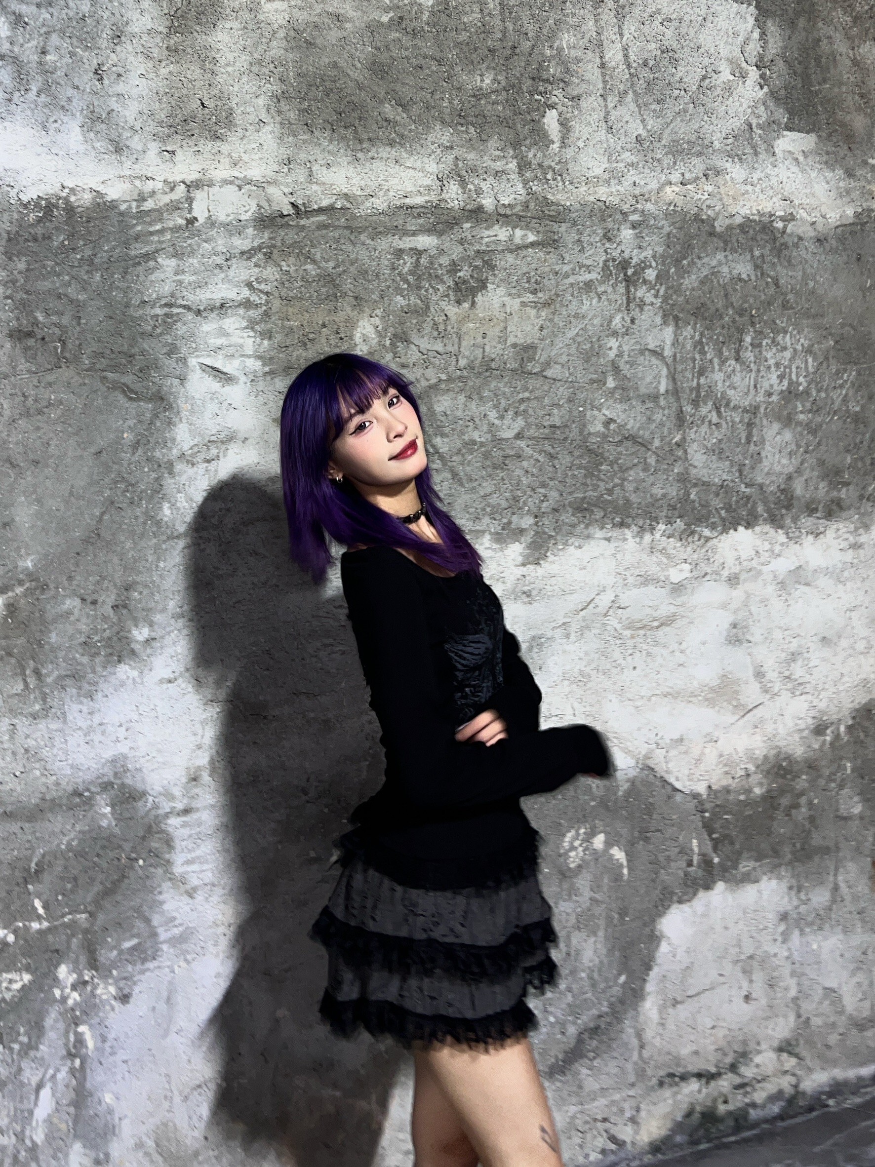 (GOAL) 美式拼接蕾絲蛋糕裙  506146