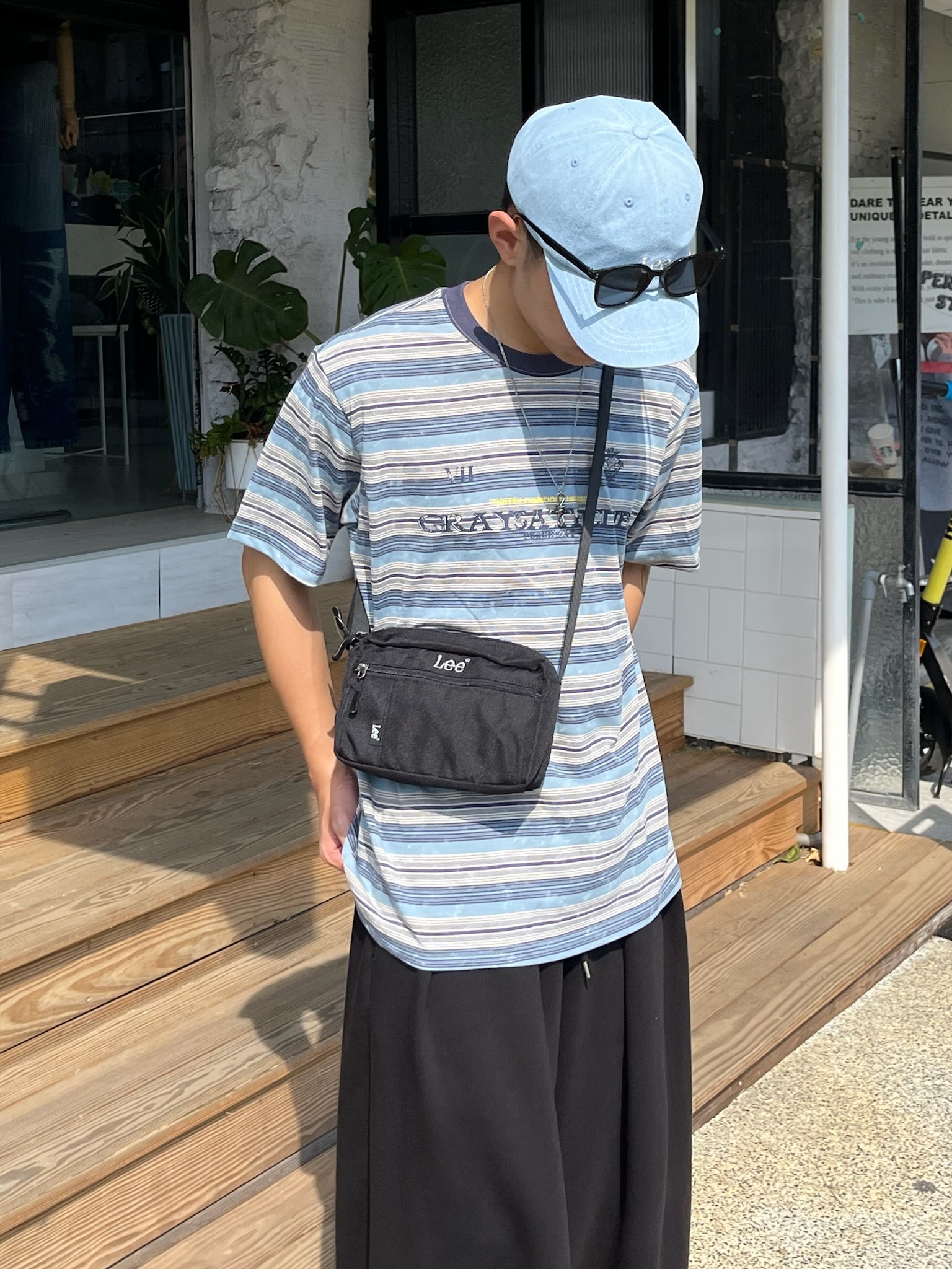 🇯🇵日本代購 LEE 黑色側背包