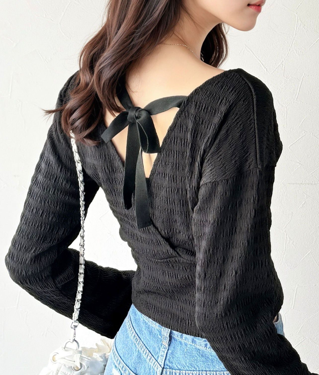 【預購】JN101818 classicalelf 喇叭袖長袖上衣