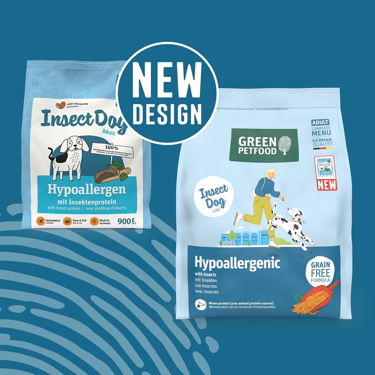 Green Petfood Insect Dog Hypoallergen for Adult Dogs 10kg